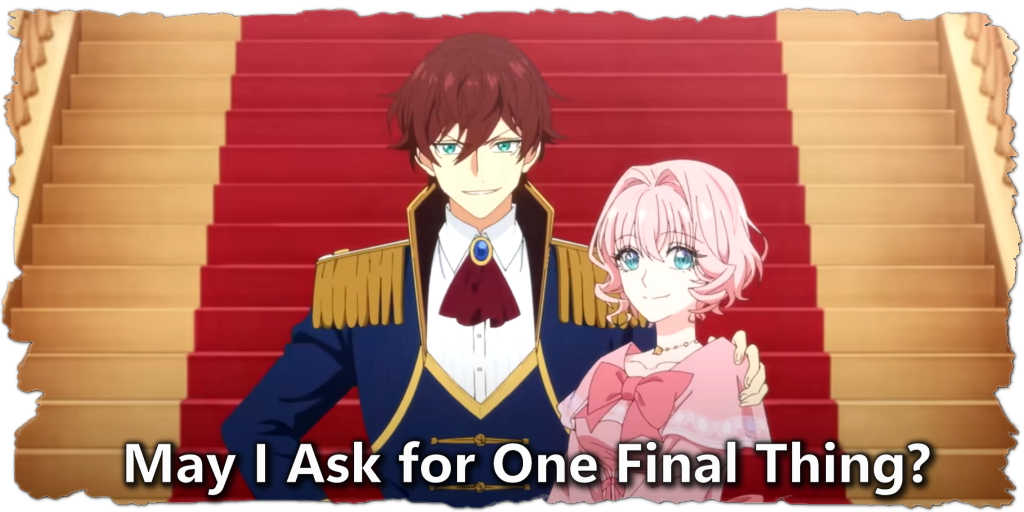 Characters May I Ask for One Final Thing test