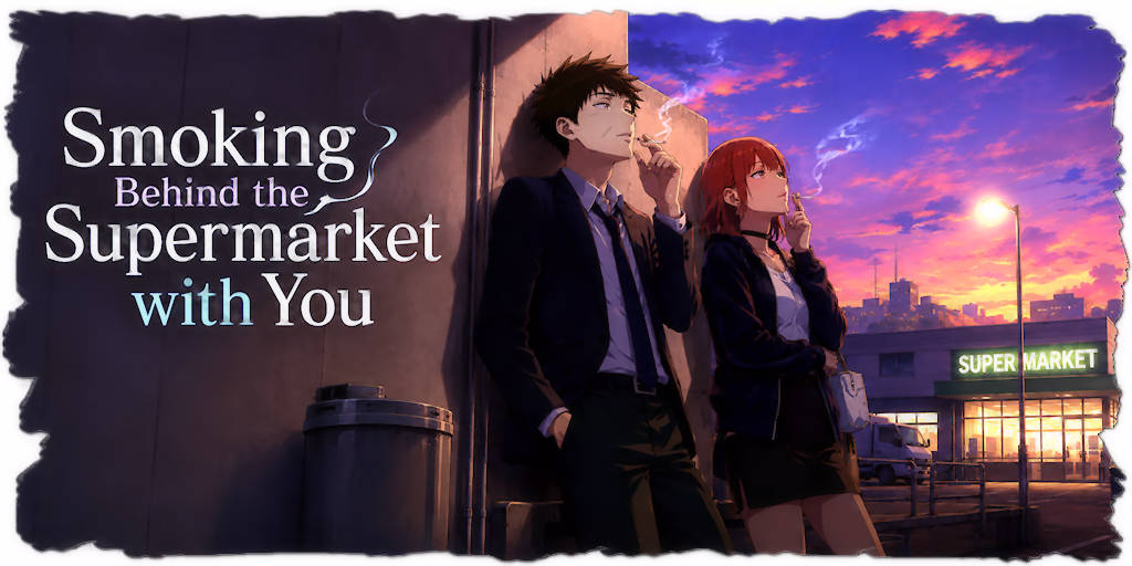 Characters Smoking Behind the Supermarket with You test