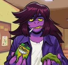 Фото Susie - Deltarune